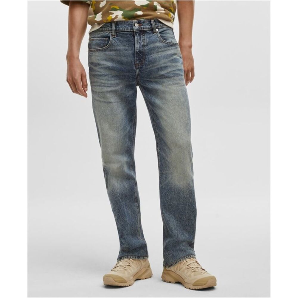 Mode Of One Mens Straight-Fit Straight Jeans, NWT